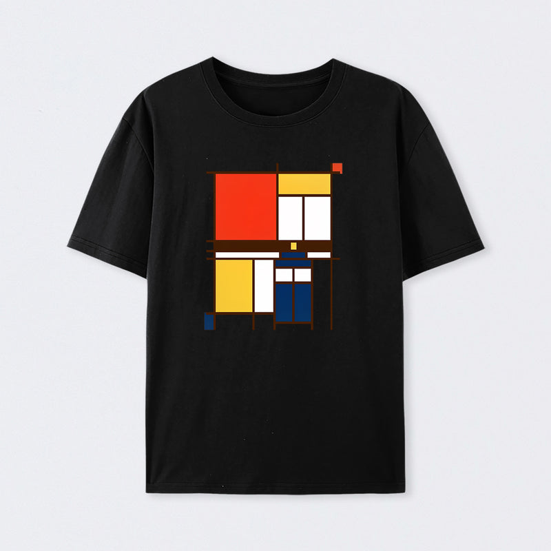Mondrian Who T-Shirt