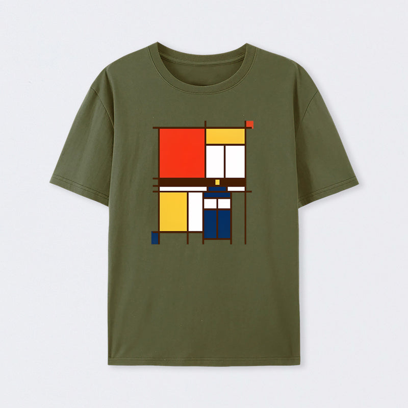 Mondrian Who T-Shirt