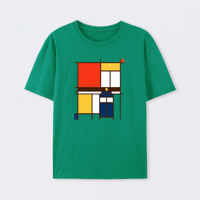 Mondrian Who T-Shirt