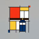 Mondrian Who T-Shirt