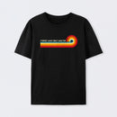 Retro Stripes Funny Saying I Forget What Eight Was For T-Shirt