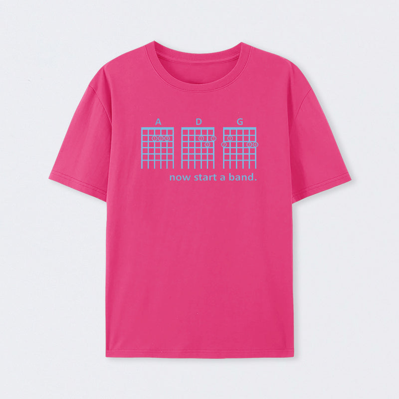 Now Start A Band T-Shirt
