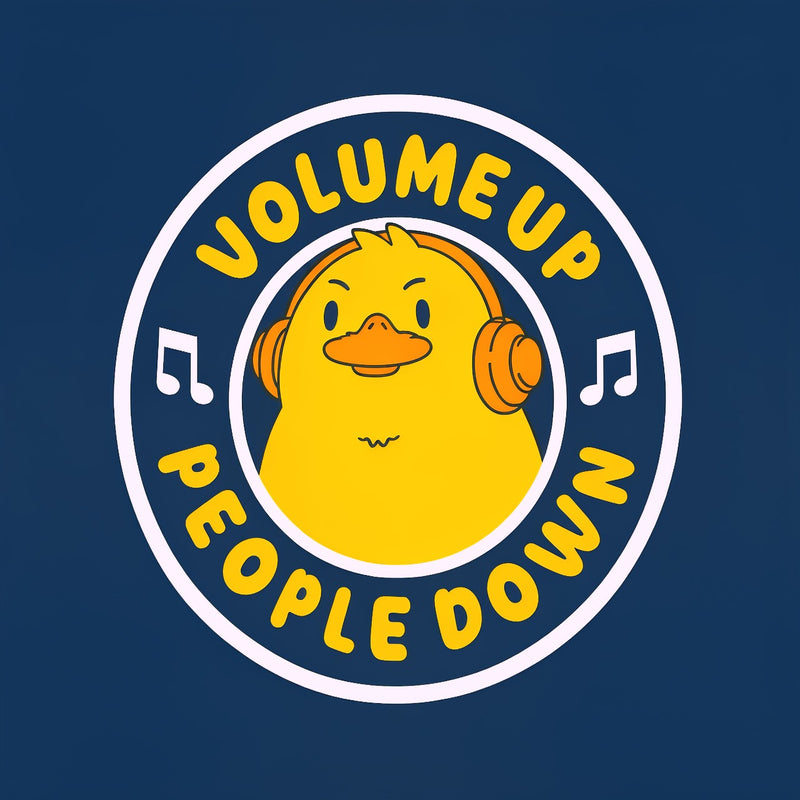 Volume Up People Down T-Shirt