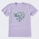 Heart Blossom Short Sleeve T-Shirt
