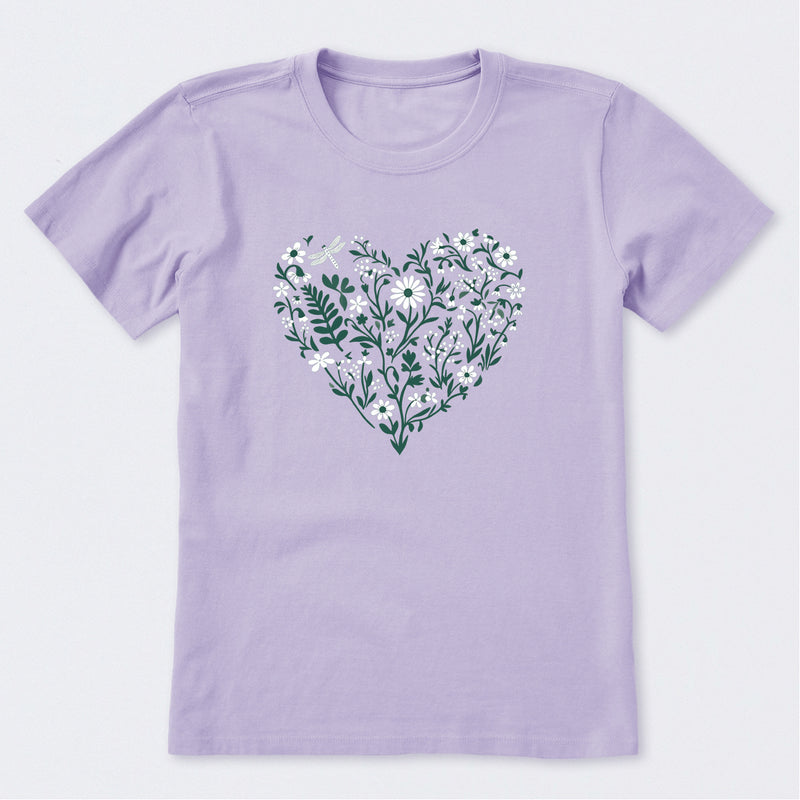 Heart Blossom Short Sleeve T-Shirt