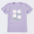 Four Flowers Short Sleeve T-Shirt