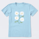 Four Flowers Short Sleeve T-Shirt