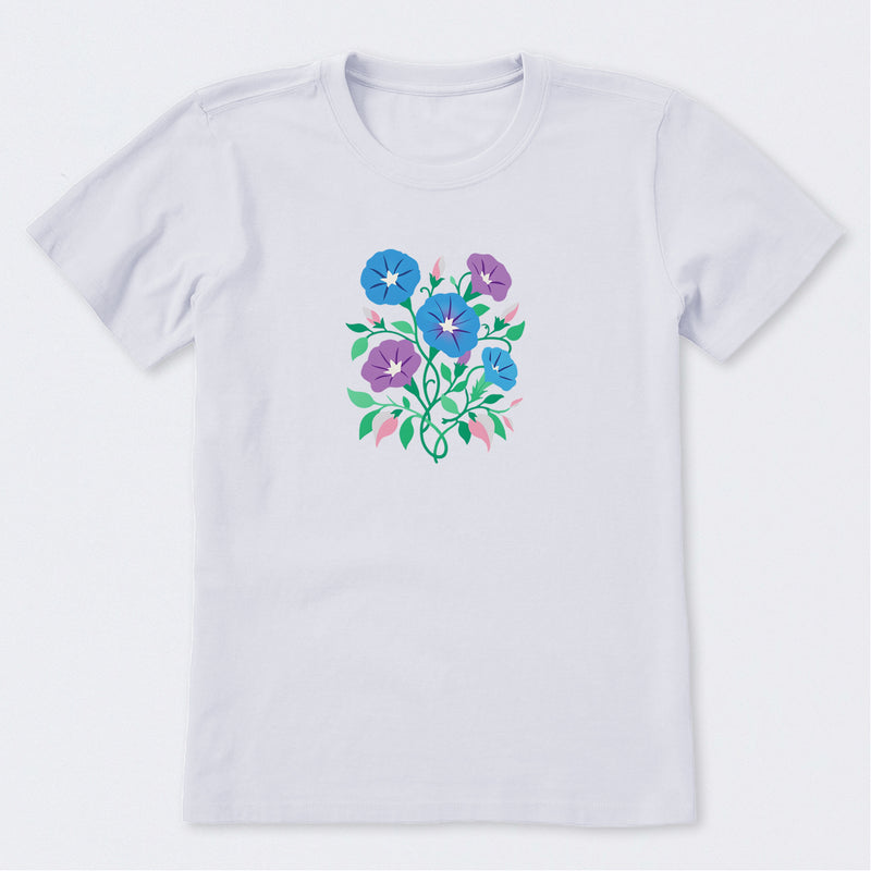 Morning Glories Short Sleeve T-Shirt