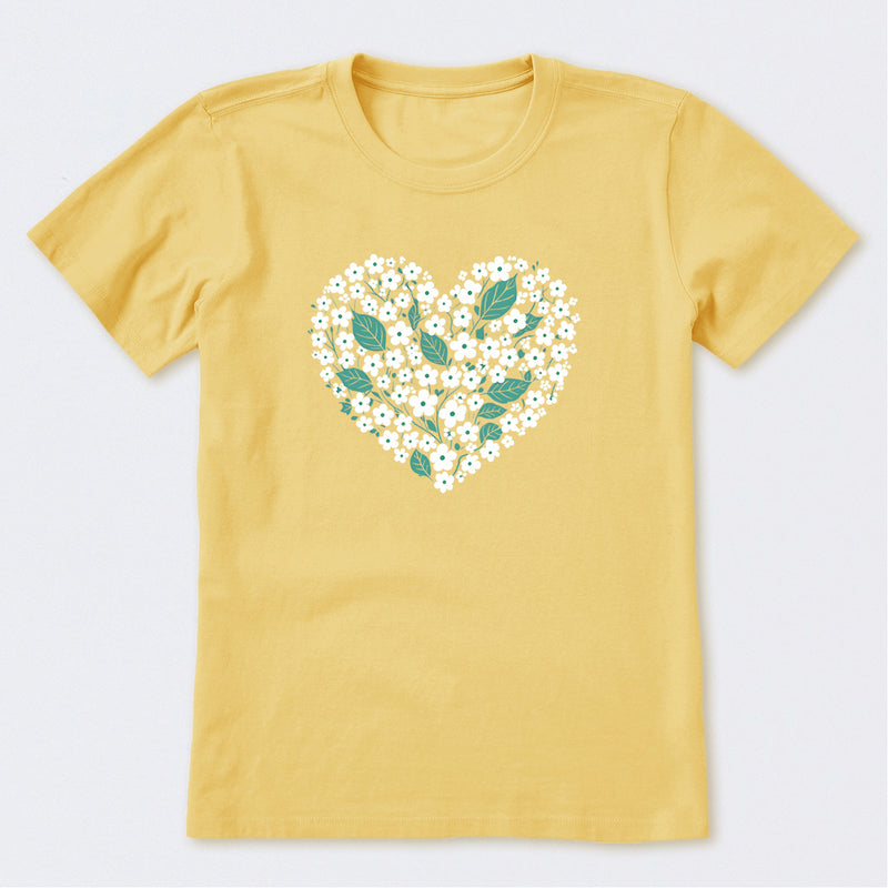 Heart of Flowers Short Sleeve T-Shirt