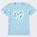 Heart of Flowers Short Sleeve T-Shirt