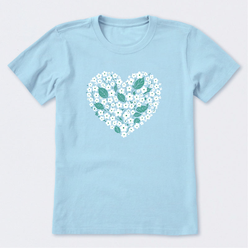Heart of Flowers Short Sleeve T-Shirt