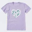 Heart of Flowers Short Sleeve T-Shirt