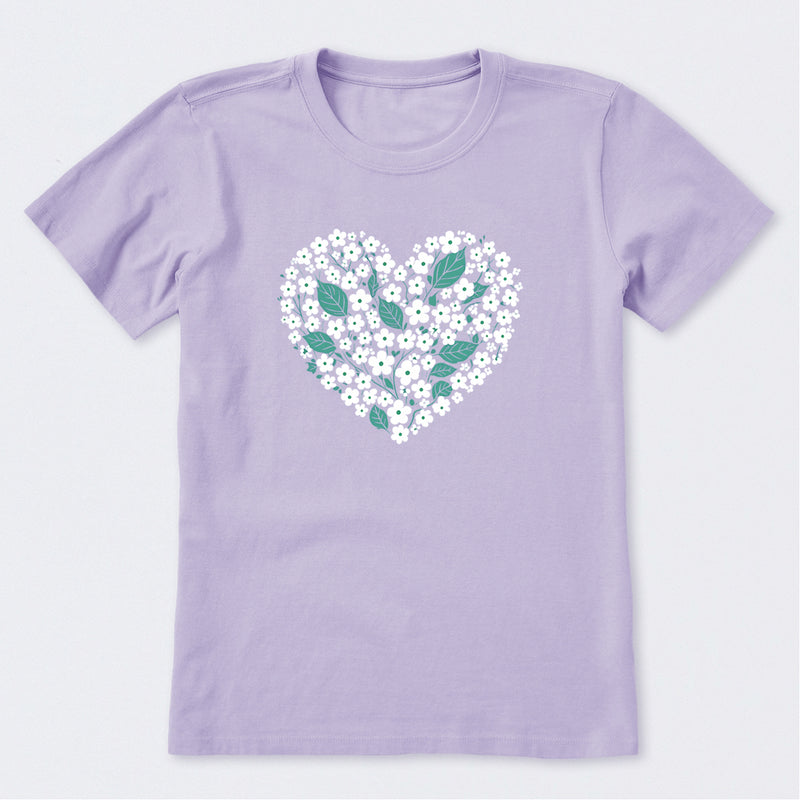Heart of Flowers Short Sleeve T-Shirt