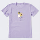 Sunflowers in the Moon Short Sleeve T-Shirt