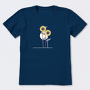 Sunflowers in the Moon Short Sleeve T-Shirt