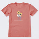 Sunflowers in the Moon Short Sleeve T-Shirt