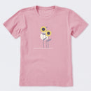 Sunflowers in the Moon Short Sleeve T-Shirt