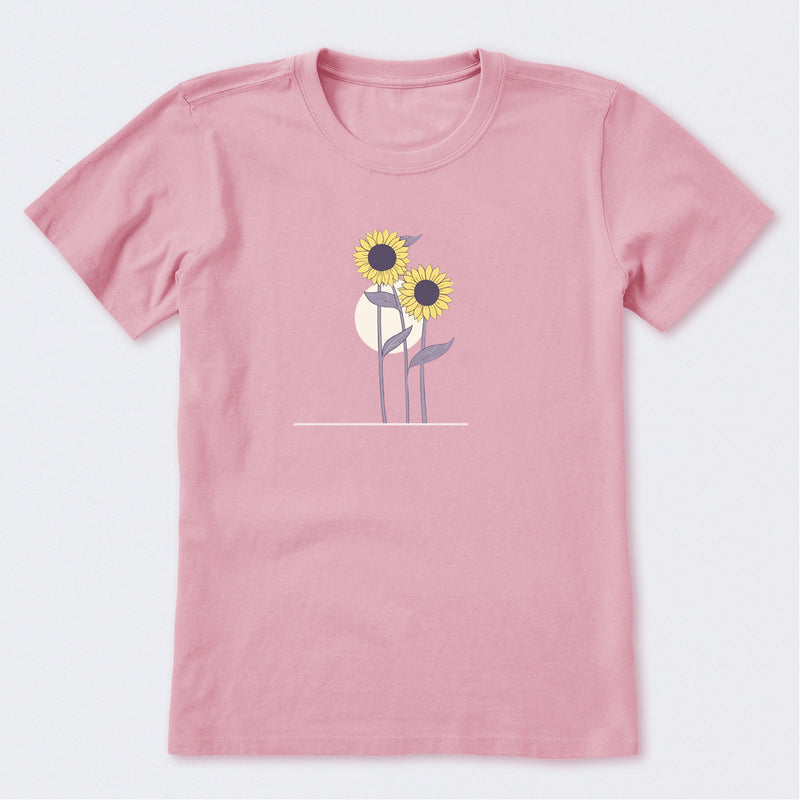 Sunflowers in the Moon Short Sleeve T-Shirt