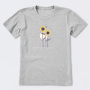Sunflowers in the Moon Short Sleeve T-Shirt