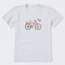 Beautiful Butterfly Bike Short Sleeve T-Shirt