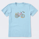 Beautiful Butterfly Bike Short Sleeve T-Shirt