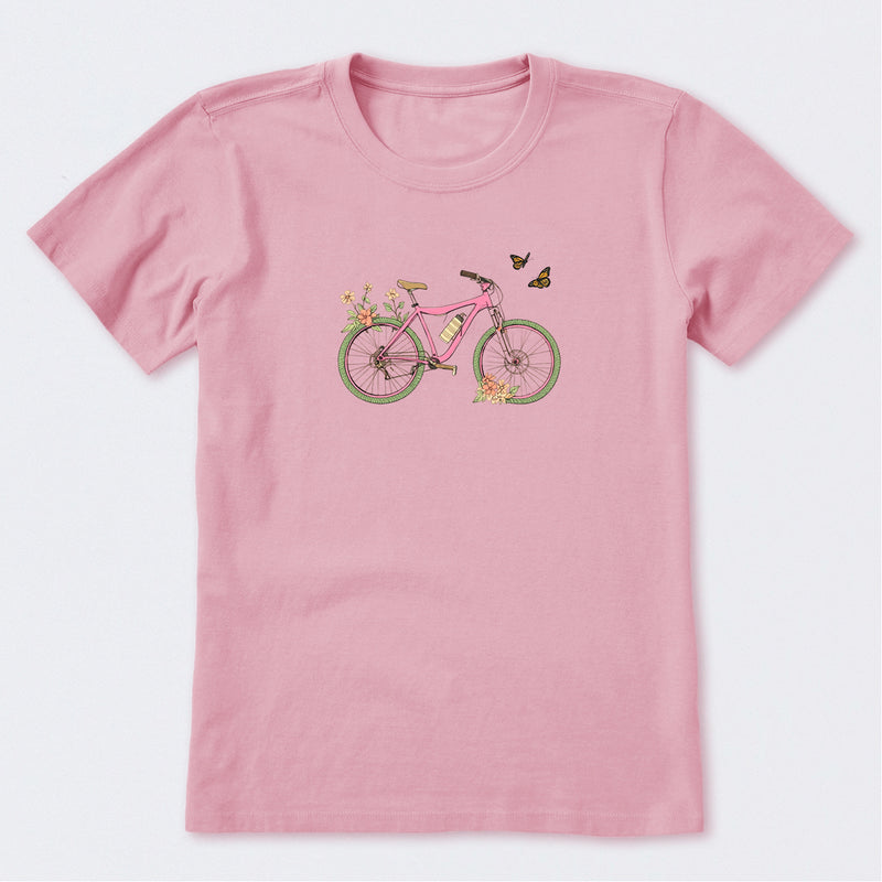 Beautiful Butterfly Bike Short Sleeve T-Shirt