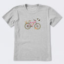 Beautiful Butterfly Bike Short Sleeve T-Shirt