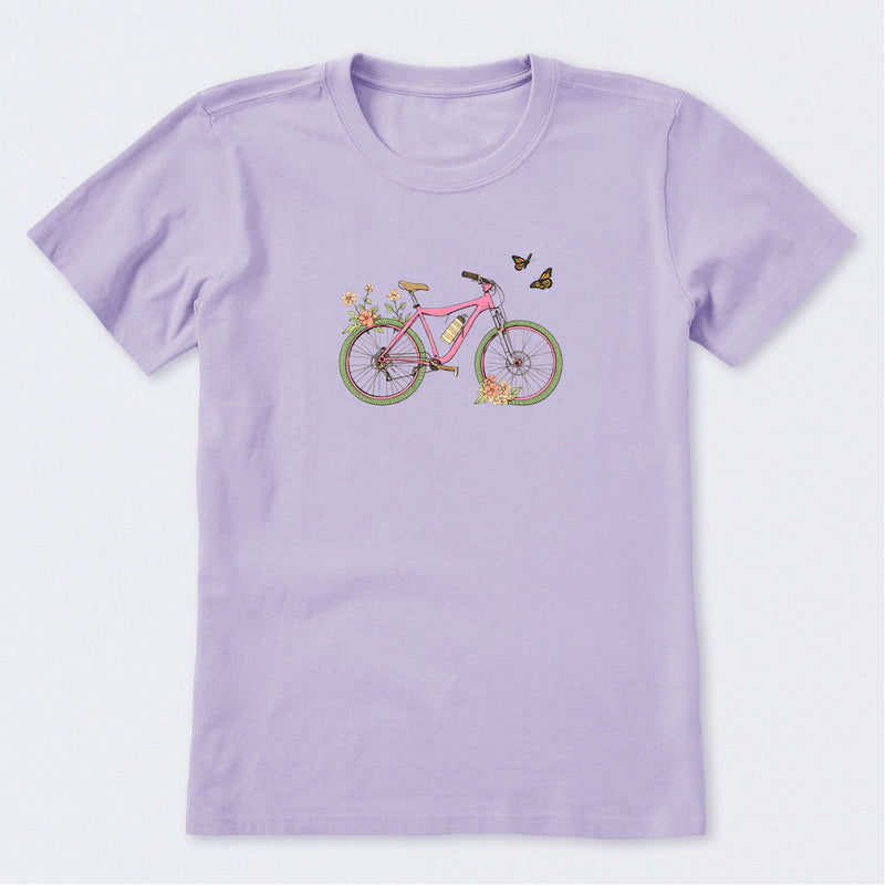 Beautiful Butterfly Bike Short Sleeve T-Shirt