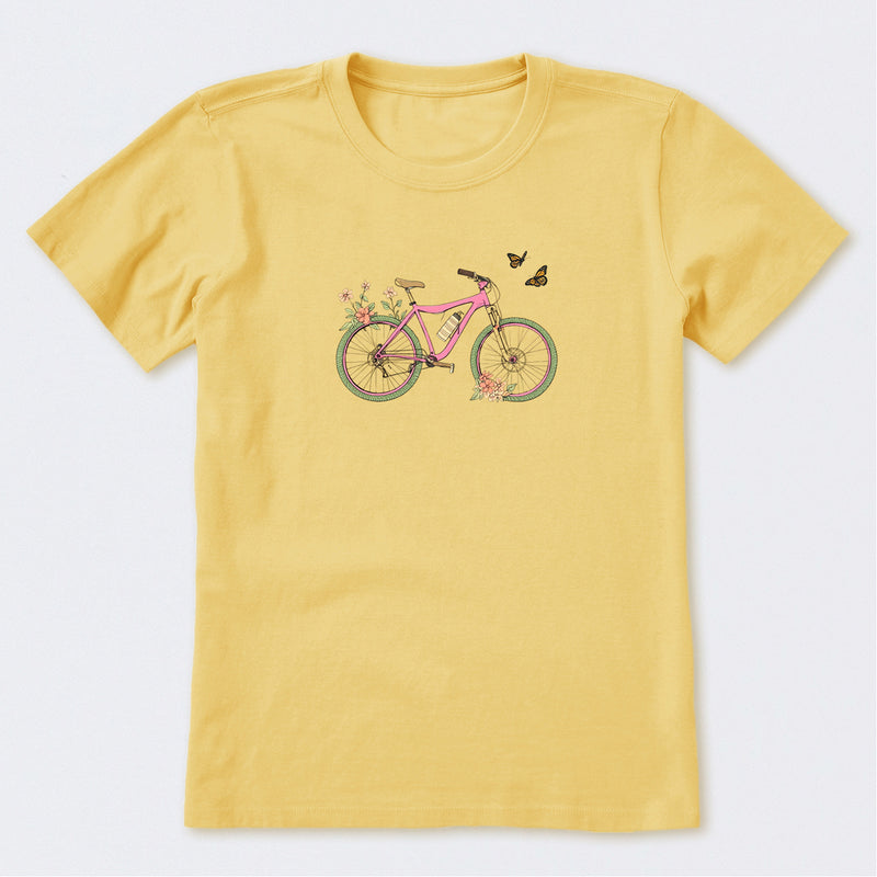 Beautiful Butterfly Bike Short Sleeve T-Shirt