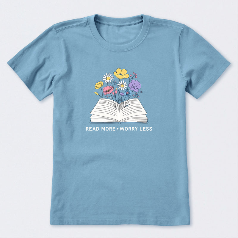 Read More Petals & Prose Short Sleeve T-Shirt