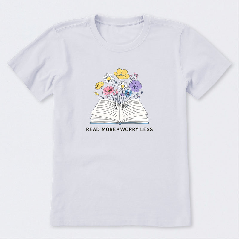 Read More Petals & Prose Short Sleeve T-Shirt