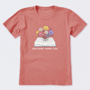 Read More Petals & Prose Short Sleeve T-Shirt