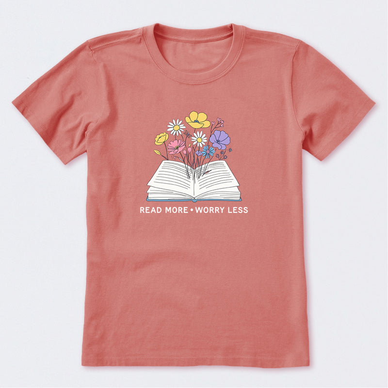 Read More Petals & Prose Short Sleeve T-Shirt