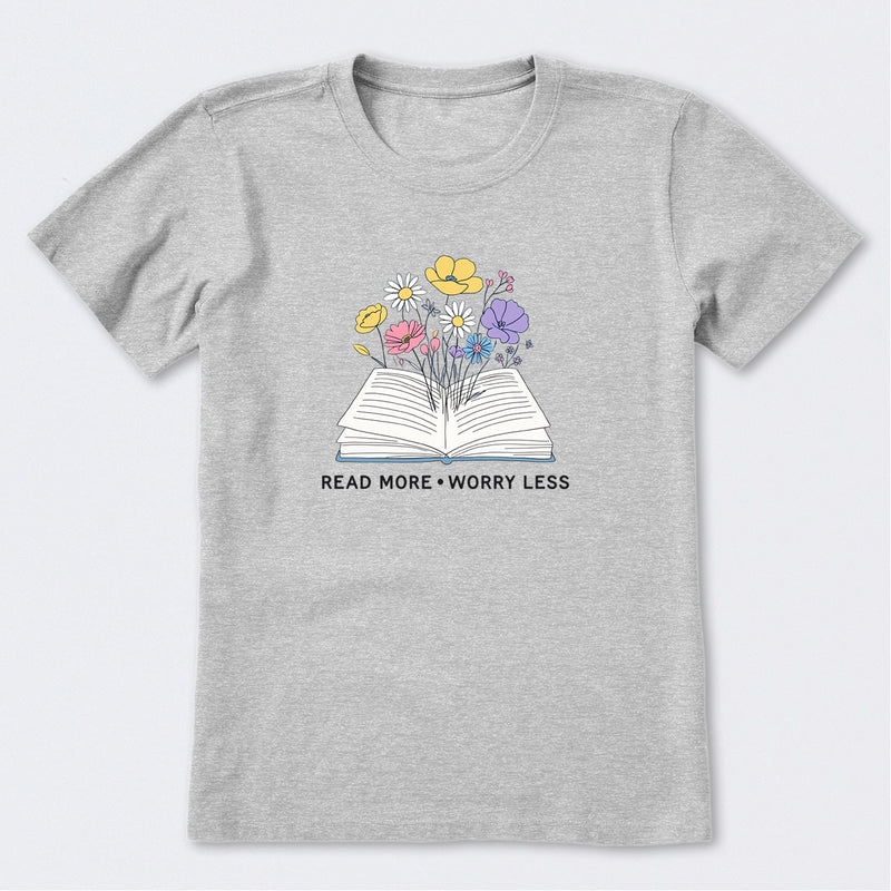 Read More Petals & Prose Short Sleeve T-Shirt