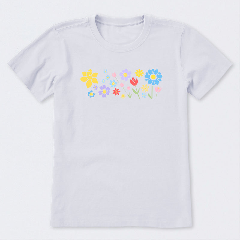 Spring Wildflowers Short Sleeve T-Shirt