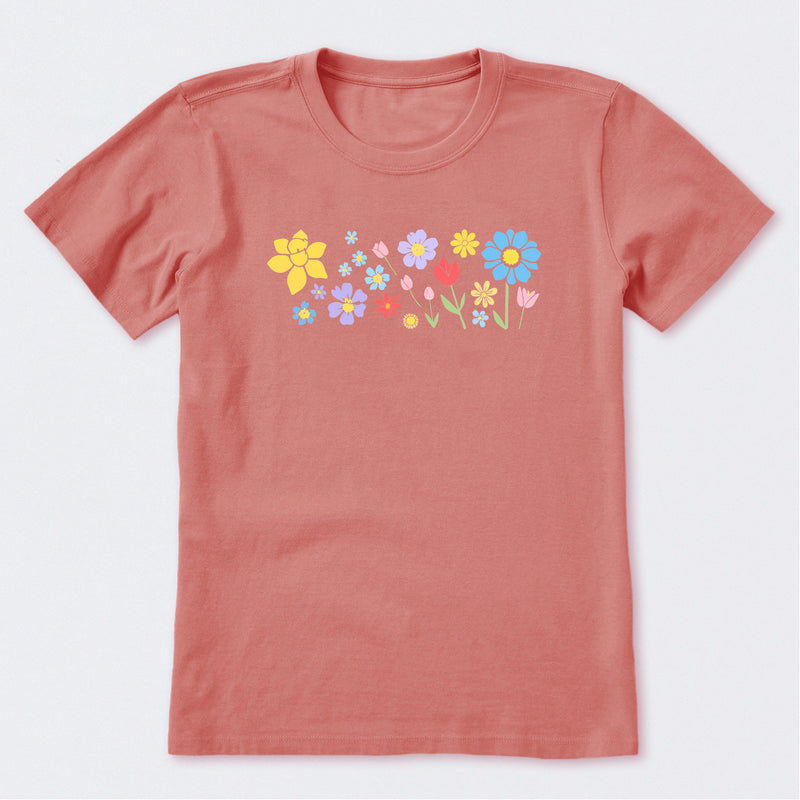 Spring Wildflowers Short Sleeve T-Shirt