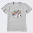 Tie Dye Mushrooms Short Sleeve T-Shirt