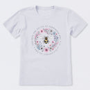Keys to Happiness All Around Us Bee Short Sleeve T-Shirt