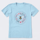 Keys to Happiness All Around Us Bee Short Sleeve T-Shirt