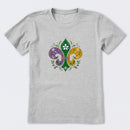 Doodle Fleur de Lis Short Sleeve T-Shirt