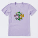 Doodle Fleur de Lis Short Sleeve T-Shirt