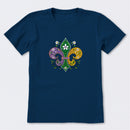 Doodle Fleur de Lis Short Sleeve T-Shirt