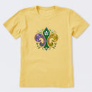 Doodle Fleur de Lis Short Sleeve T-Shirt