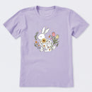 Doodle Easter Bunny Short Sleeve T-Shirt
