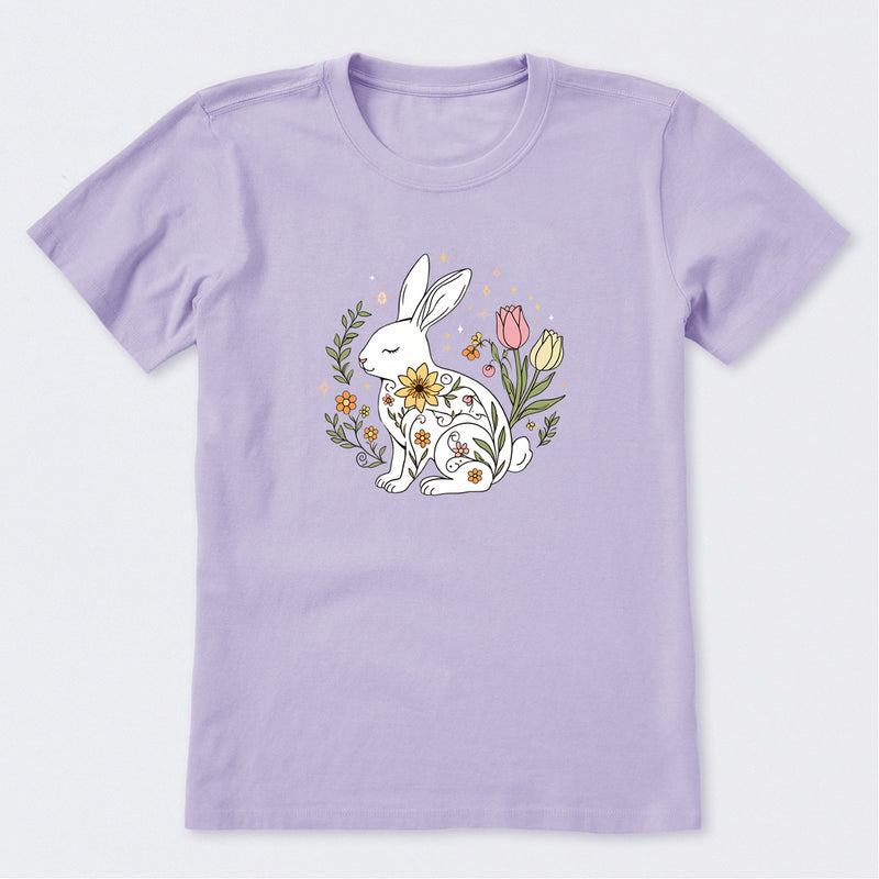 Doodle Easter Bunny Short Sleeve T-Shirt