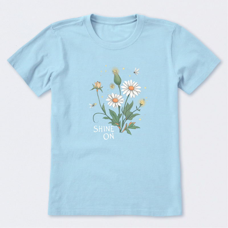 Dreamy Shine On Daisies Short Sleeve T-Shirt
