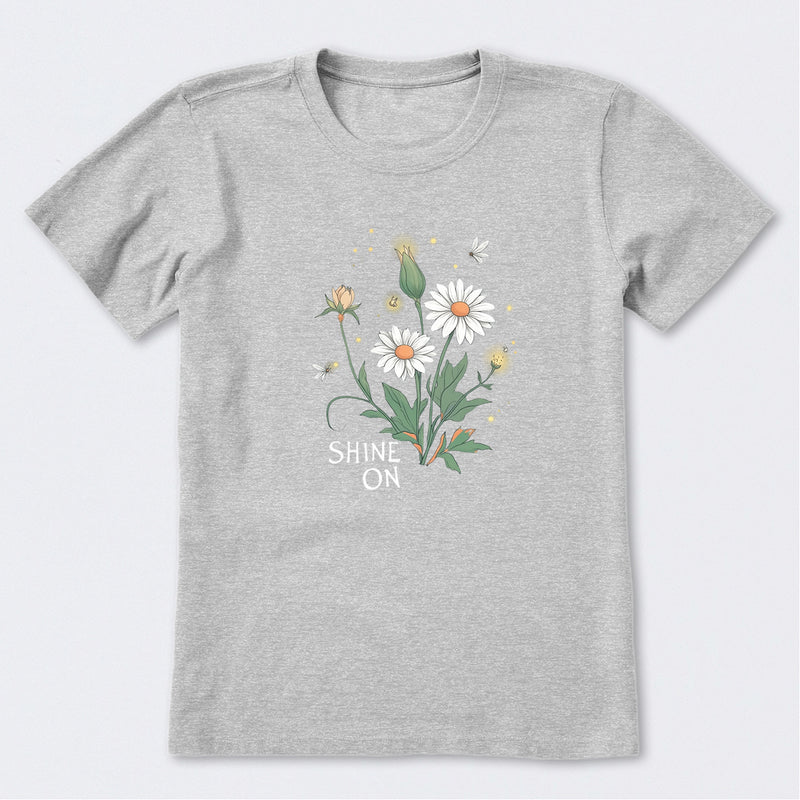 Dreamy Shine On Daisies Short Sleeve T-Shirt