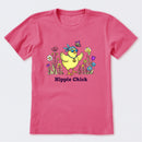Hippie Chick Flowers Short Sleeve T-Shirt