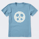 Peace Daisy Chain Crusher Short Sleeve T-Shirt