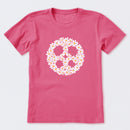 Peace Daisy Chain Crusher Short Sleeve T-Shirt